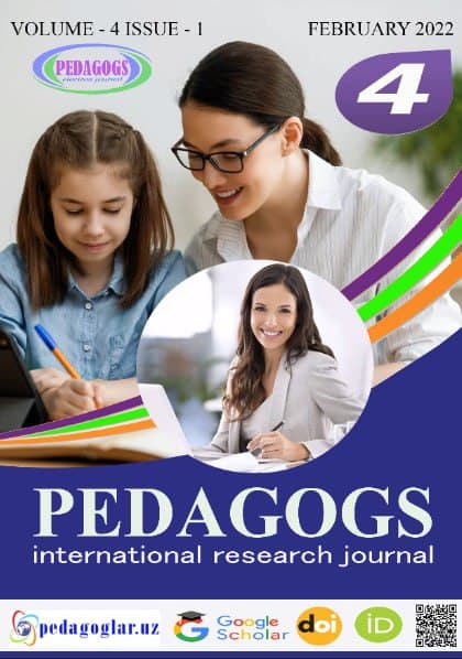 PEDAGOGS jurnali | 4-son | pedagoglar.uz