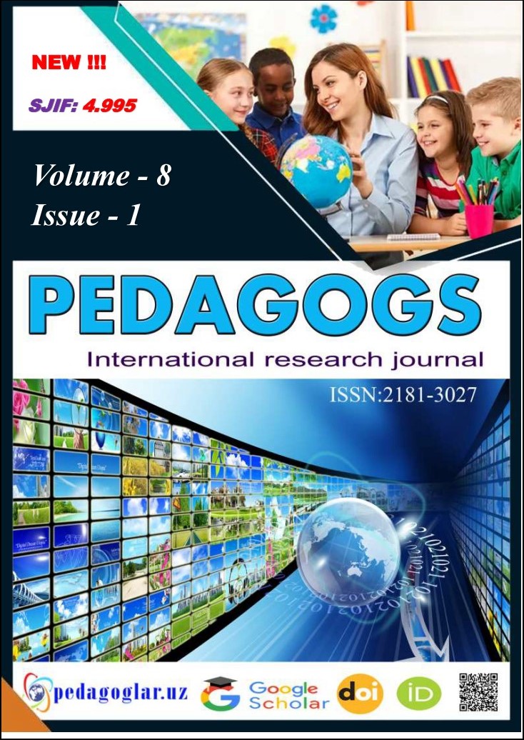 PEDAGOGS international research journal